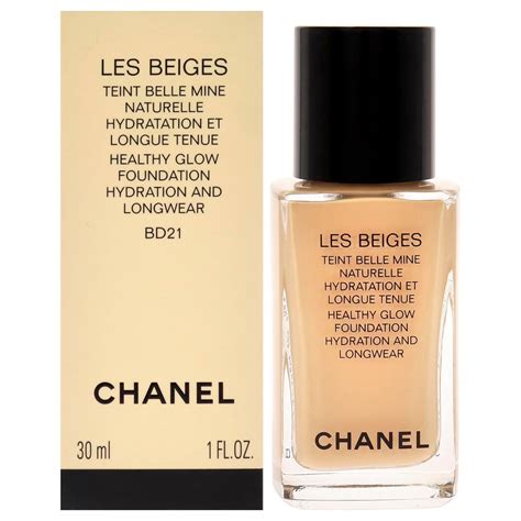 chanel les beiges foundation bd21